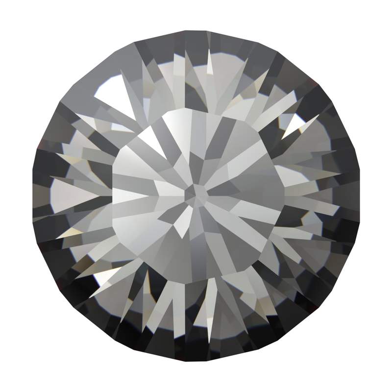 Swarovski Round Stones 1028 pp 5 Crystal Urban Grey F