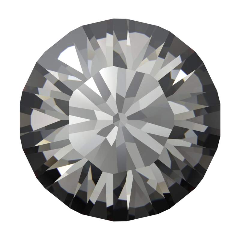Swarovski Round Stones 1028 pp 4 Crystal Urban Grey F
