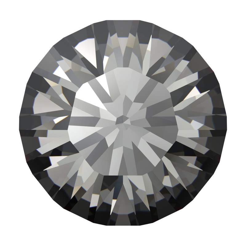 Swarovski Round Stones 1028 pp 10 Crystal Urban Grey F