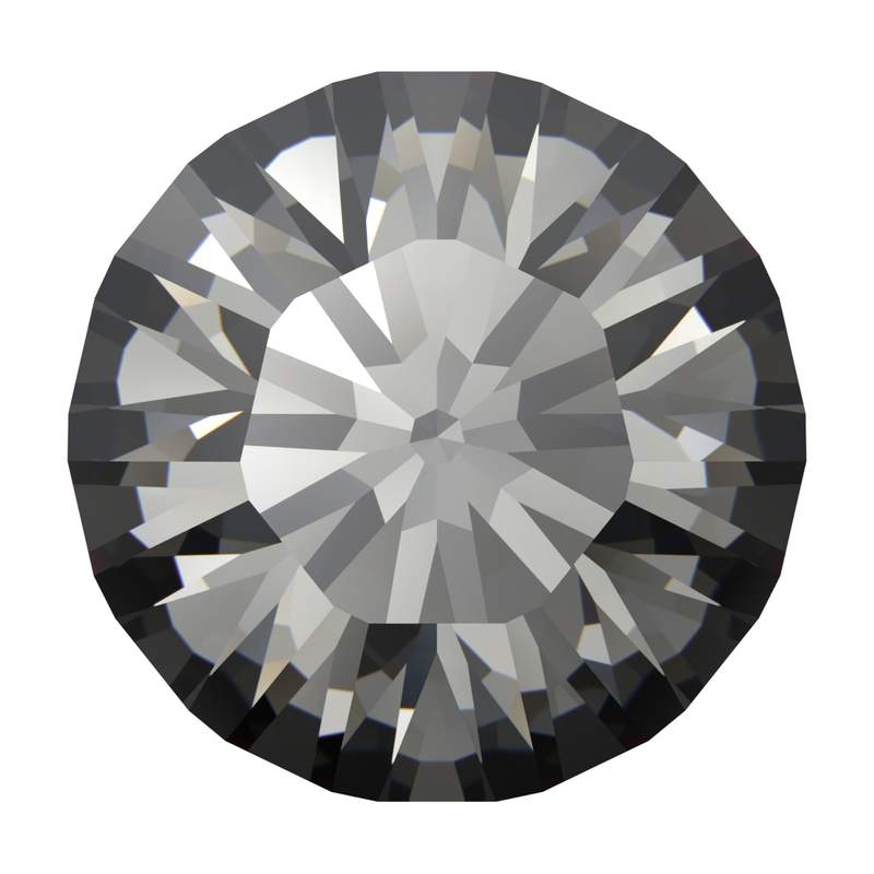 Swarovski Round Stones 1028 pp 11 Crystal Urban Grey F