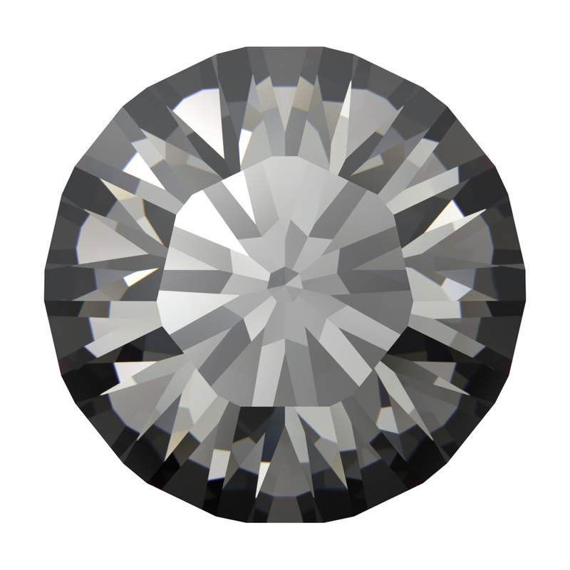 Swarovski Round Stones 1028 pp 13 Crystal Urban Grey F