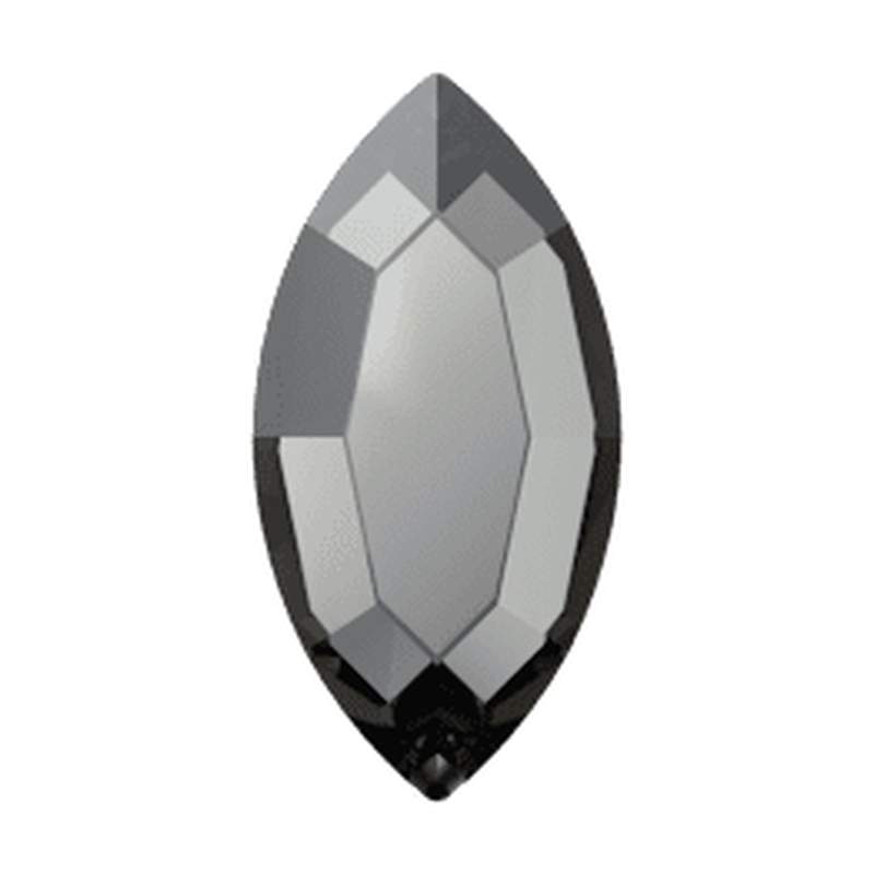 Swarovski Flatback Crystals 2200 8 x 4 mm Crystal Urban Grey F