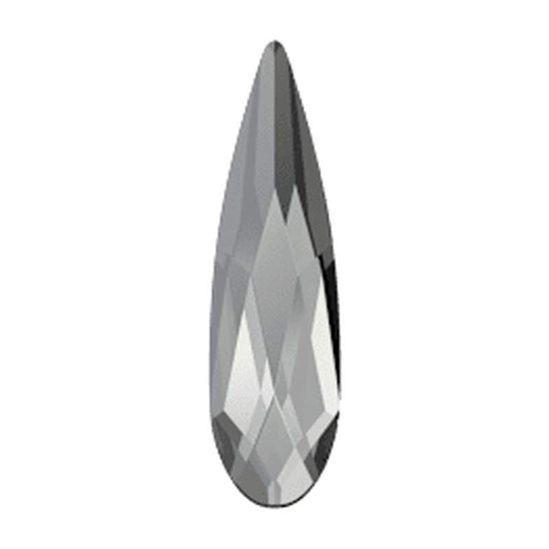 Swarovski Flatback Crystals 2304 14 x 3,9 mm Crystal Urban Grey F