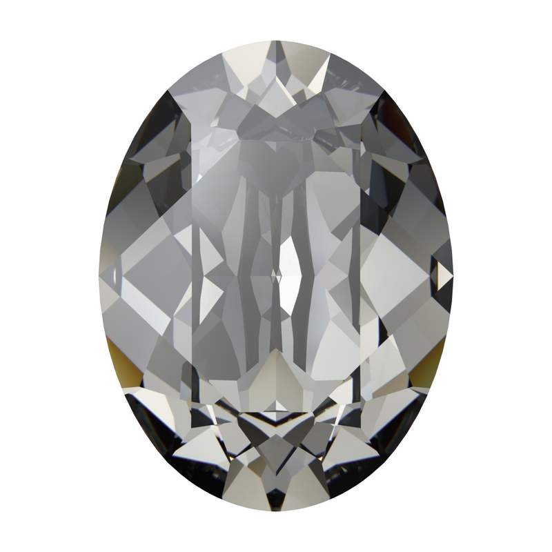 Swarovski Fancy Stones 4120 8 x 6 mm Crystal Urban Grey F