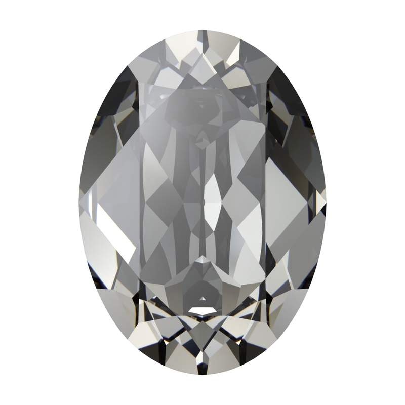 Swarovski Fancy Stones 4120 14 x 10 mm Crystal Urban Grey F