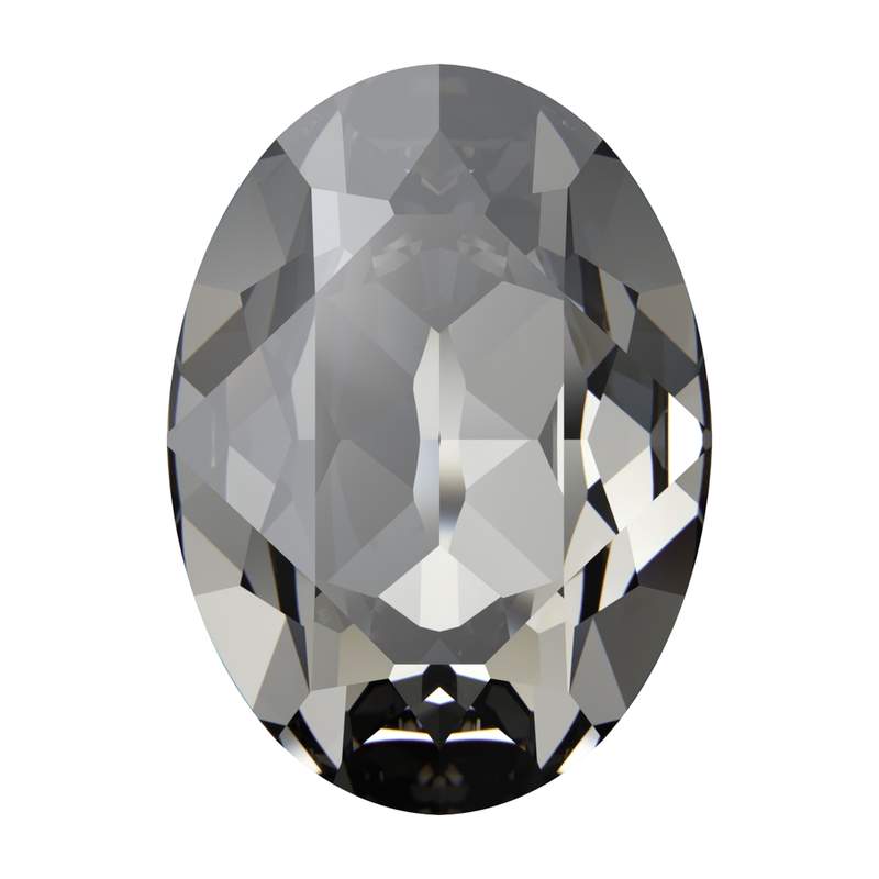 Swarovski Fancy Stones 4120 18 x 13 mm Crystal Urban Grey F