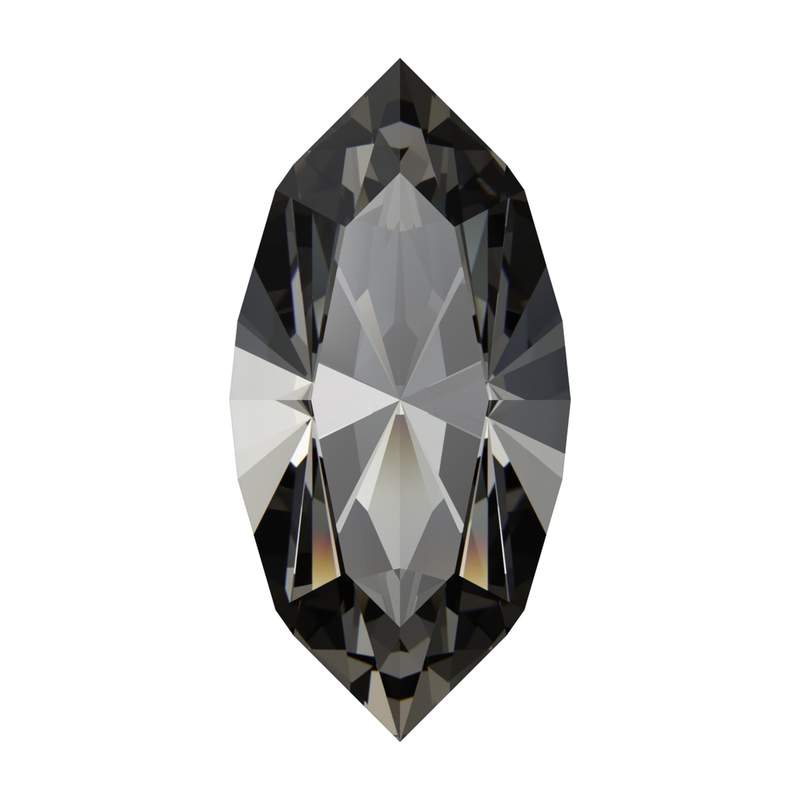 Swarovski Fancy Stones 4228 5 x 2,5 mm Crystal Urban Grey F