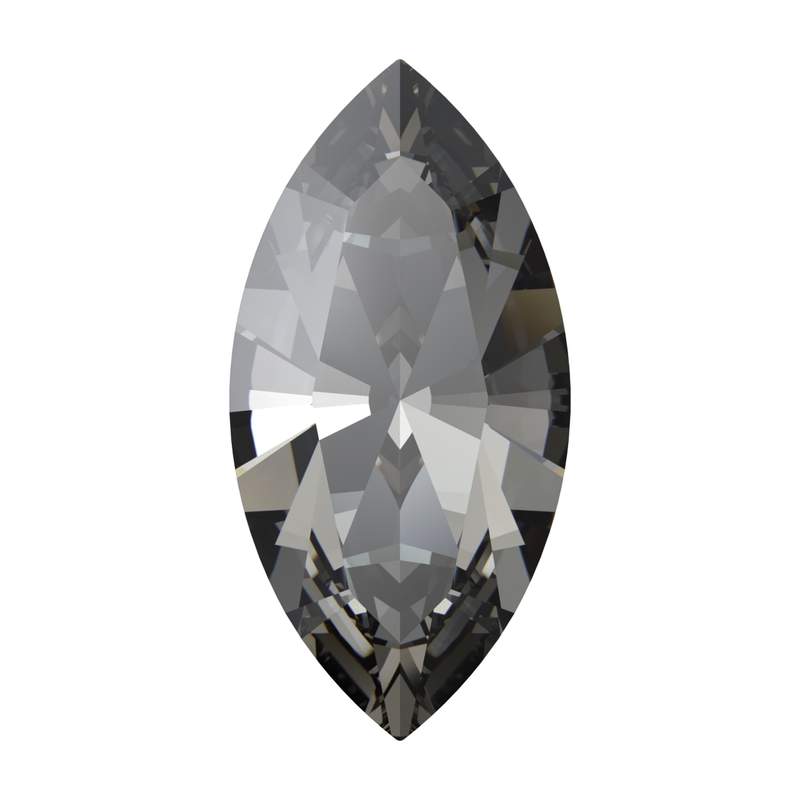 Swarovski Fancy Stones 4228 10 x 5 mm Crystal Urban Grey F