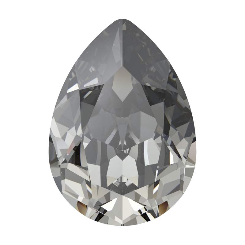 Swarovski Fancy Stones 4320 14 x 10 mm Crystal Urban Grey F