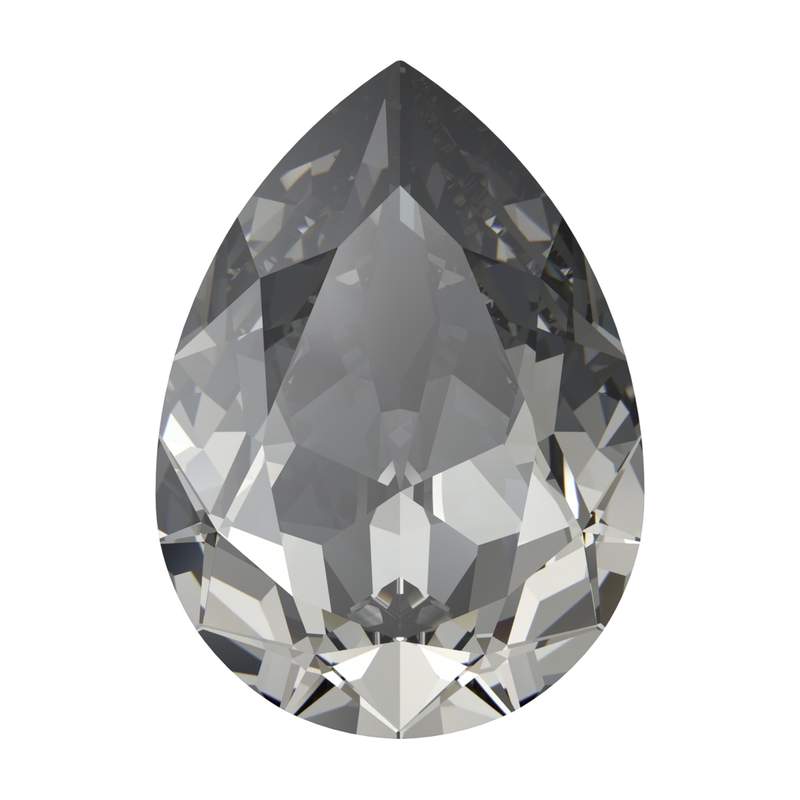 Swarovski Fancy Stones 4320 18 x 13 mm Crystal Urban Grey F