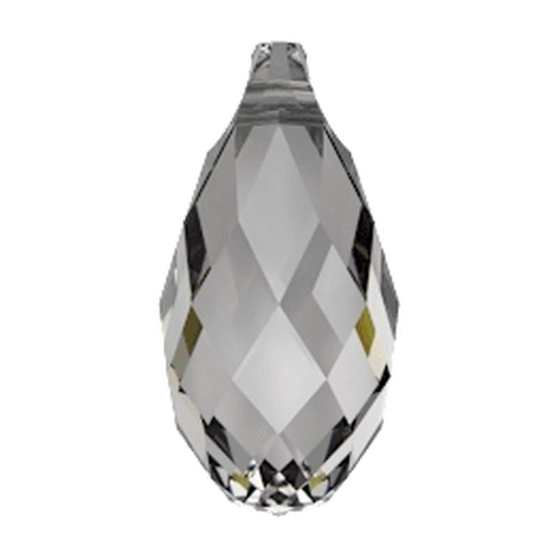 Swarovski Crystal Pendants 6010 11 x 5,5 mm Crystal Urban Grey