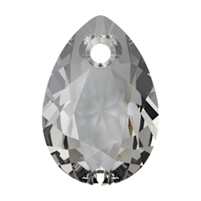 Swarovski Crystal Pendants 6433 11,5 mm Crystal Urban Grey