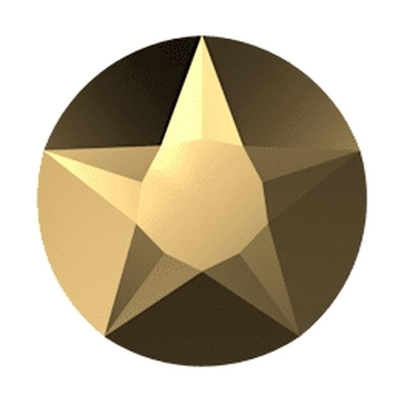 Swarovski Flatback Crystals 2100 ss 40 Crystal Aurum F