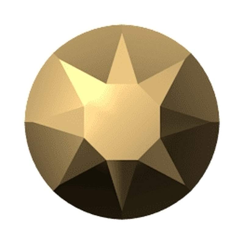 Swarovski Hotfix Crystals 2078 ss 40 Crystal Aurum A HF