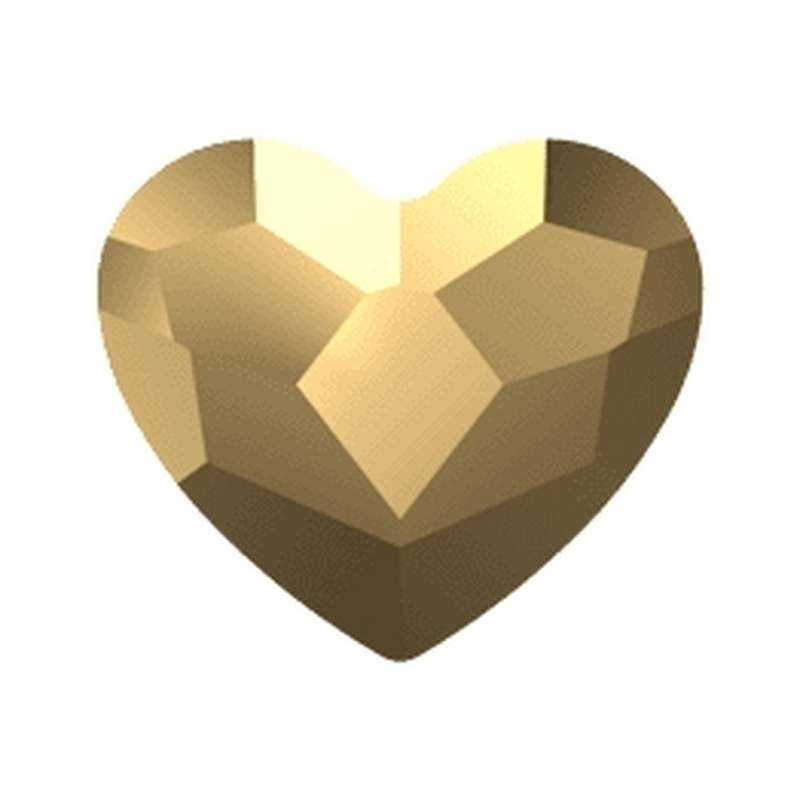 Swarovski Hotfix Crystals 2808 3,6 mm Crystal Aurum M HF