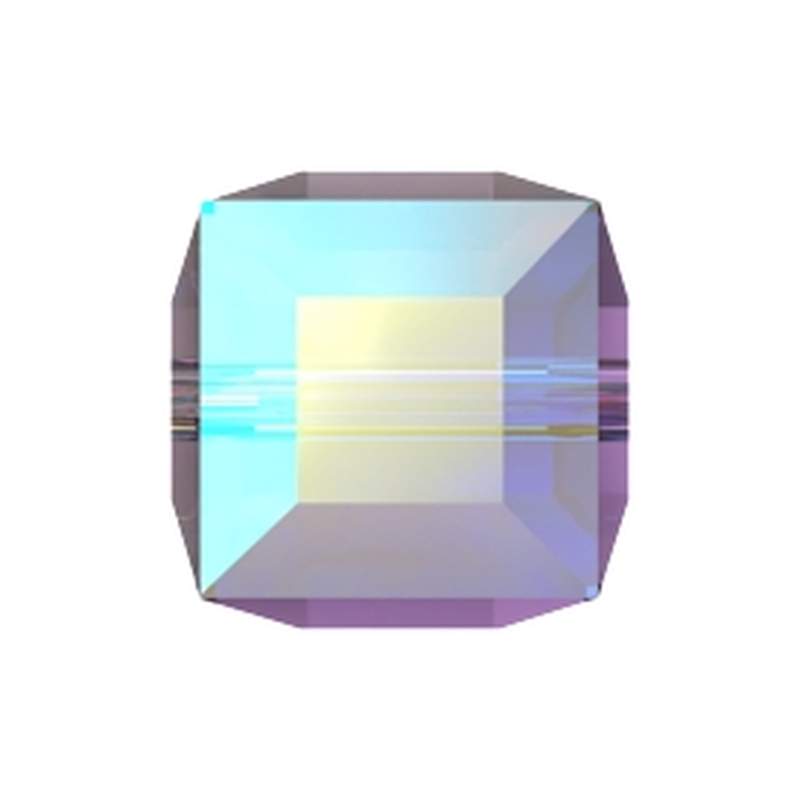 Swarovski Crystal Beads 5601 6 mm Light Amethyst AB B