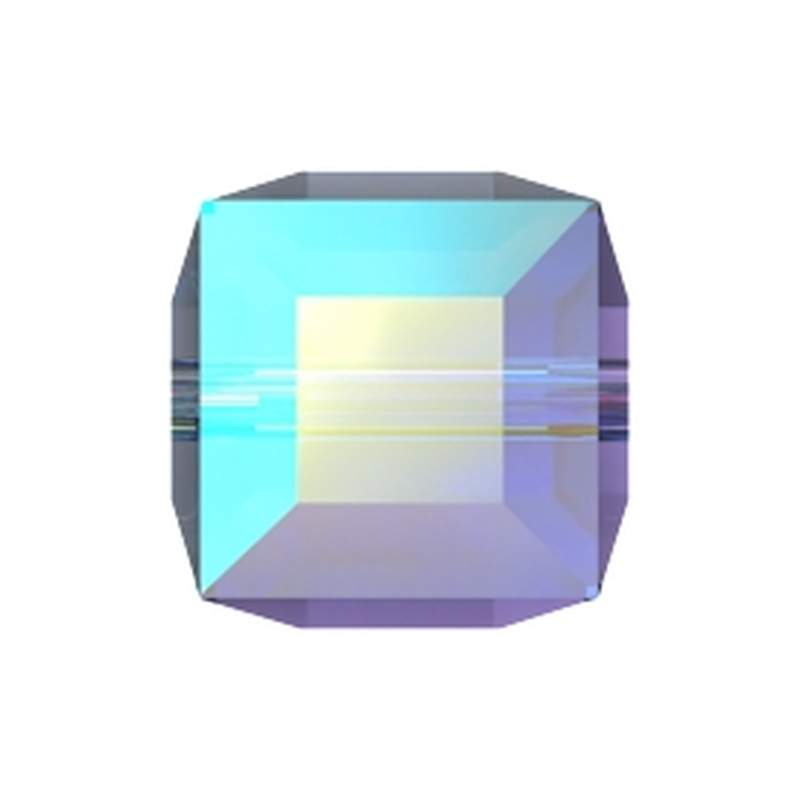 Swarovski Crystal Beads 5601 8 mm Light Sapphire AB B