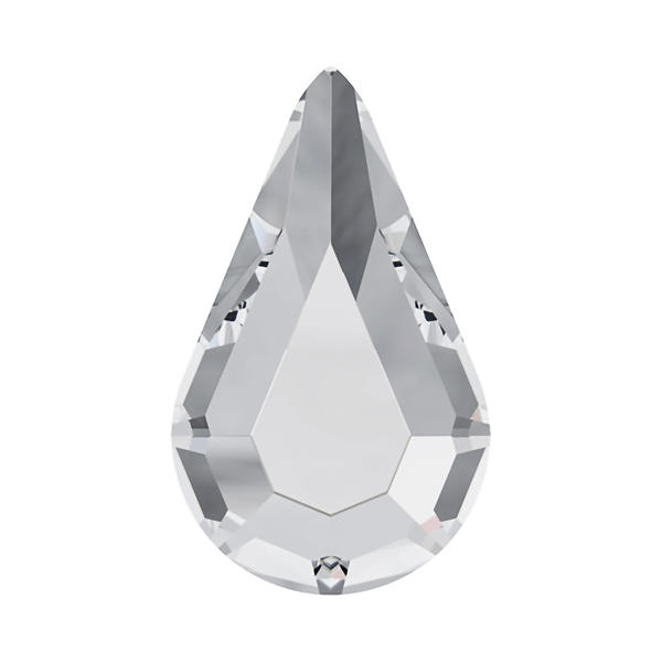 Swarovski Flatback Crystals 2300 8 x 4,8 mm Crystal F