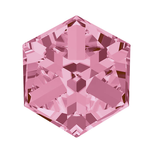 Swarovski Fancy Stones 4841 6 mm Light Rose CAL VZ