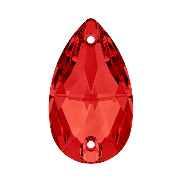 Swarovski Sew-on Crystals 3230 18 x 10,5 mm Light Siam F