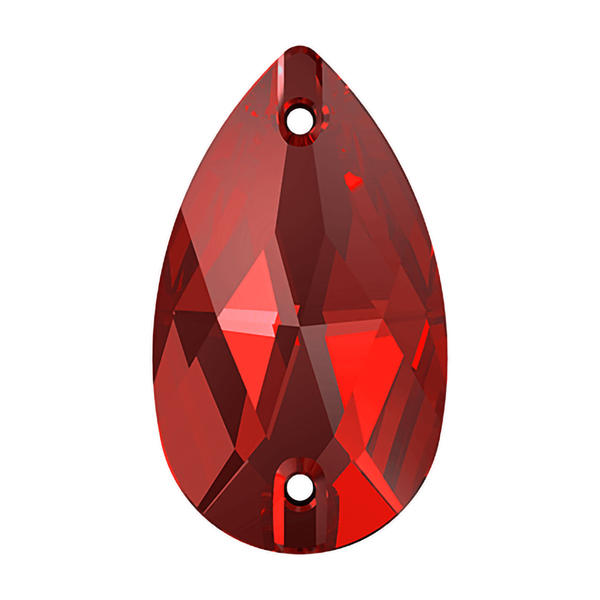 Swarovski Sew-on Crystals 3230 28 x 17 mm Light Siam F