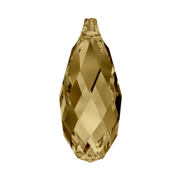 Swarovski Crystal Pendants 6010 17 x 8,5 mm Light Colorado Topaz