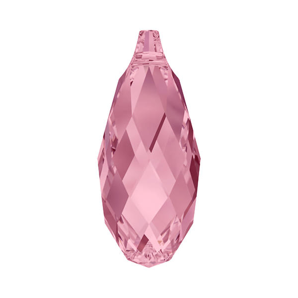 Swarovski Crystal Pendants 6010 11 x 5,5 mm Light Rose