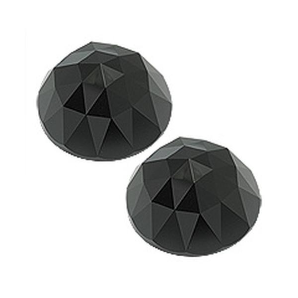 Swarovski Flatback Crystals 2072 12 mm Jet Unfoiled