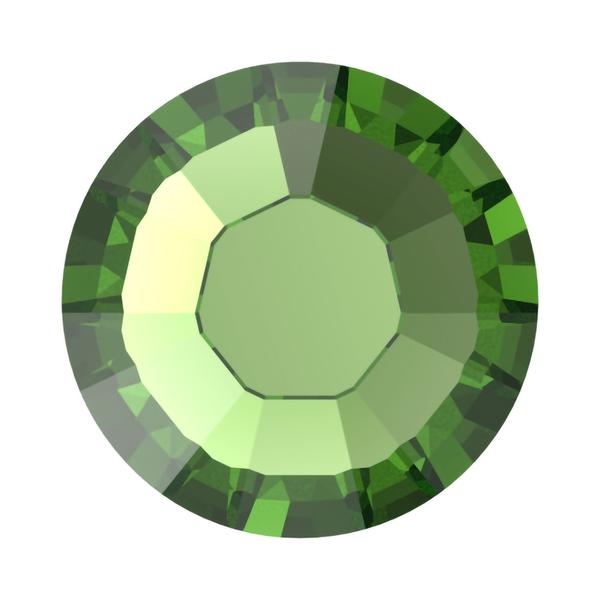 Swarovski Hotfix Crystals 2028 HF ss 16 Peridot Unfoiled HFT