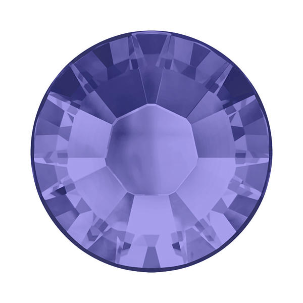 Swarovski Hotfix Crystals 2028 ss 34 Tanzanite M HF