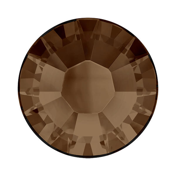 Swarovski Hotfix Crystals 2028 ss 30 Smoked Topaz M HF
