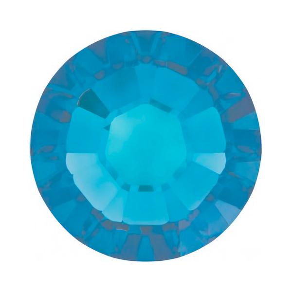 Swarovski Hotfix Crystals 2028 ss 6 White Opal Sky Blue M HF NOAC
