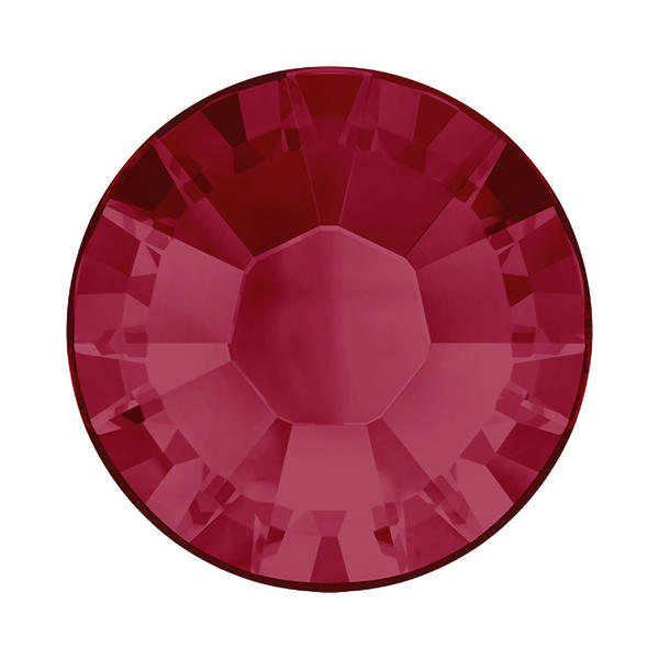 Swarovski Flatback Crystals 2028 ss 8 Ruby F