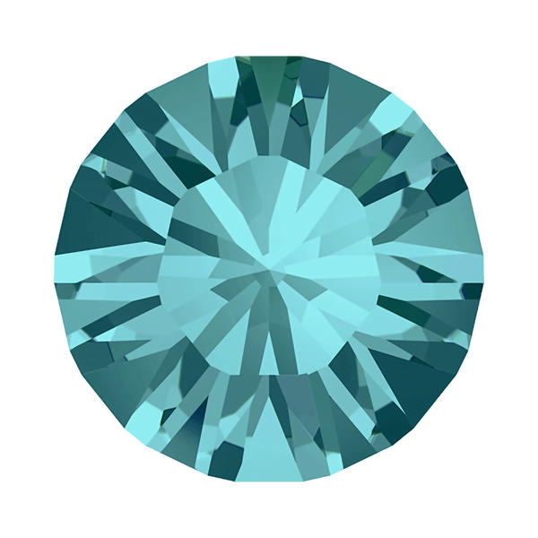 Swarovski Round Stones 1028 pp 11 Blue Zircon F
