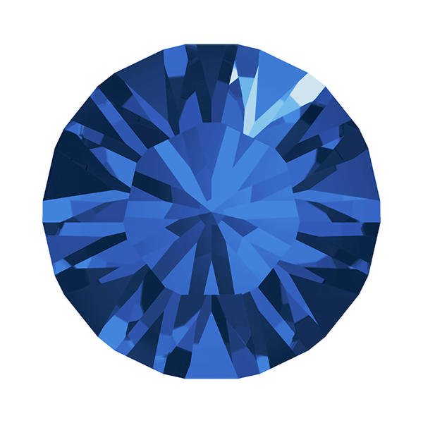 Swarovski Round Stones 1028 pp 9 Capri Blue F