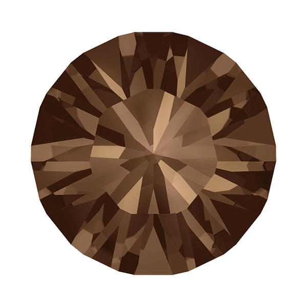 Swarovski Round Stones 1028 pp 11 Smoked Topaz F