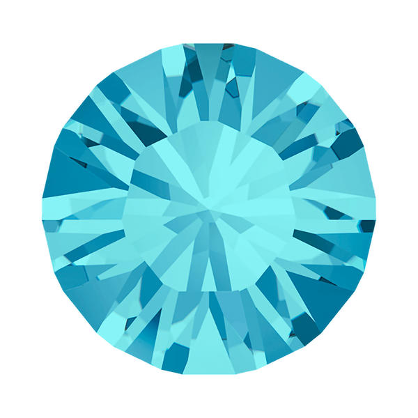 Swarovski Round Stones 1028 pp 21 Aquamarine F