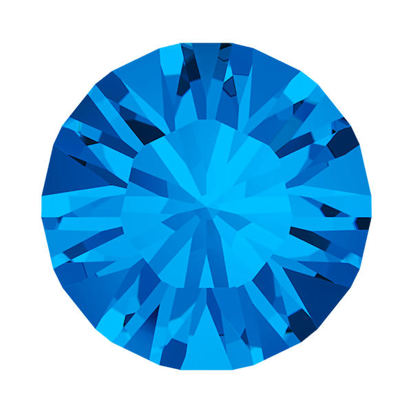 Swarovski Round Stones 1028 pp 21 Sapphire F
