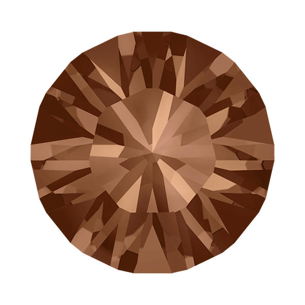 Swarovski Round Stones 1028 ss 24 Smoked Topaz F