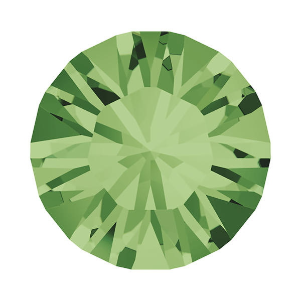 Swarovski Round Stones 1028 pp 7 Peridot F