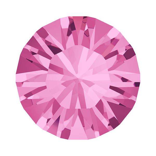 Swarovski Round Stones 1028 pp 7 Rose F