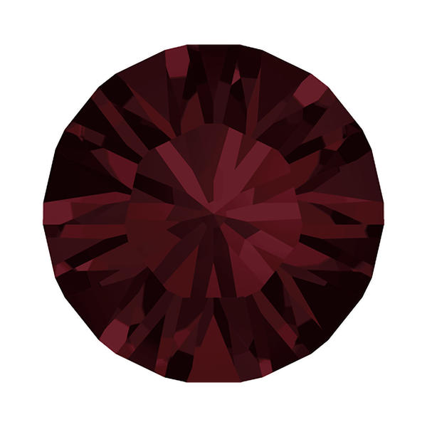 Swarovski Round Stones 1028 pp 9 Burgundy