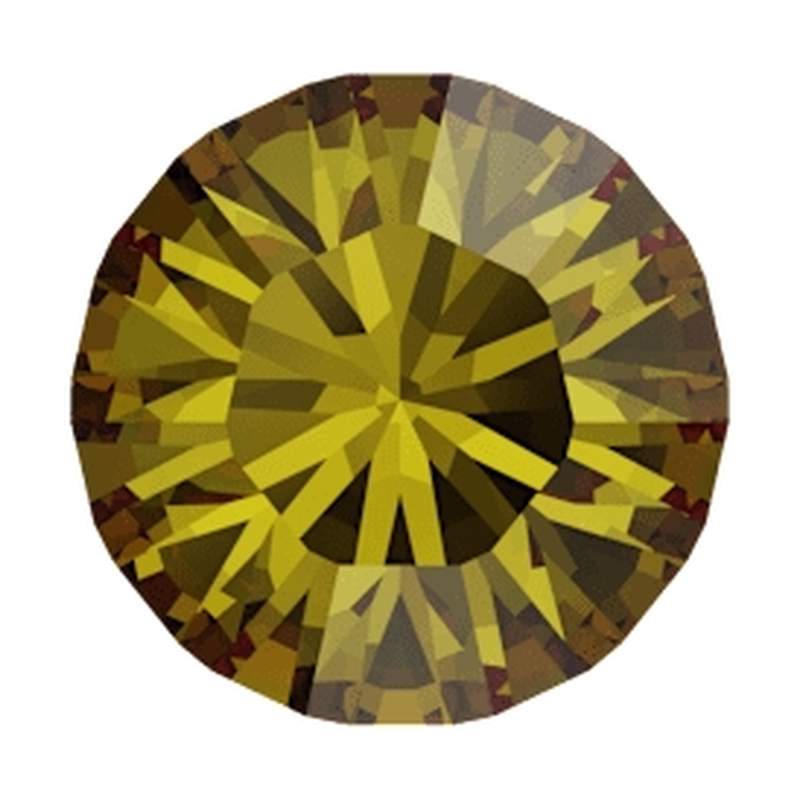 Swarovski Round Stones 1028 pp 21 Lime F