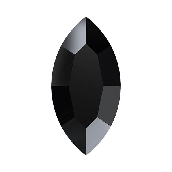 Swarovski Hotfix Crystals 2200 4 x 2 mm Jet M HF