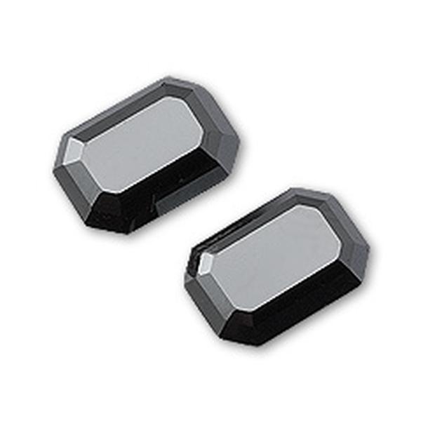 Swarovski Hotfix Crystals 2610 6 x 4 mm Jet Hematite M XHF HF