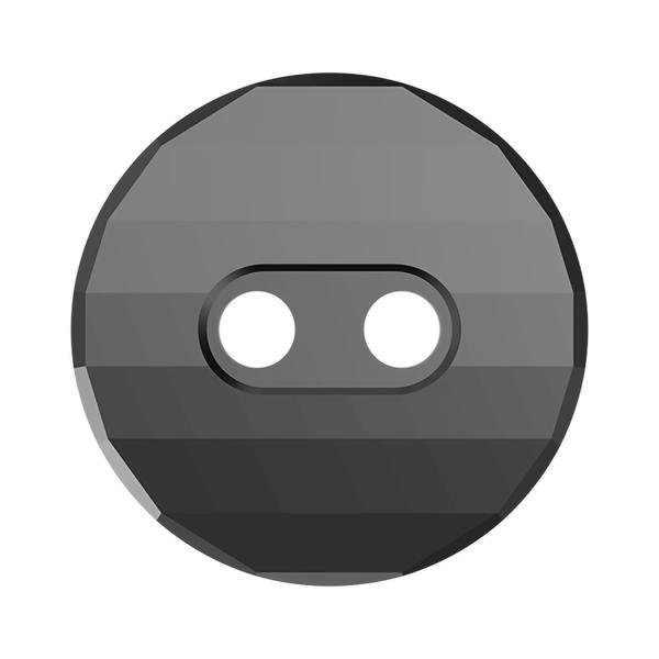 Swarovski Crystal Buttons 3035 10 mm Jet Hematite