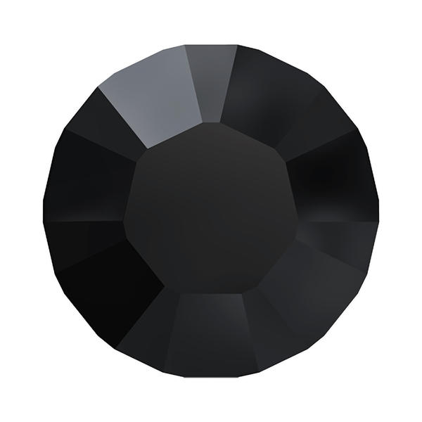 Swarovski Round Stones 1028 pp 12 Jet F