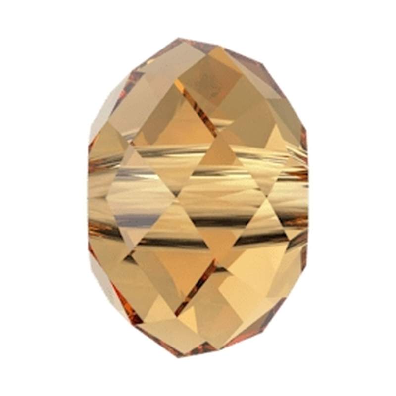 Swarovski Crystal Beads 5040 6 mm Topaz