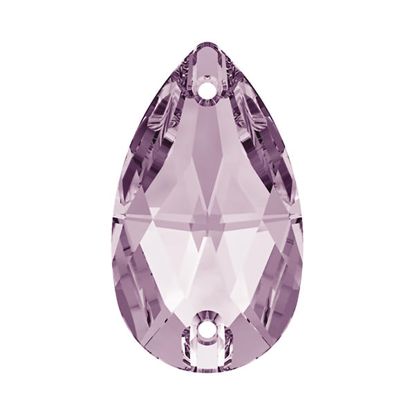 Swarovski Sew-on Crystals 3230 12 x 7 mm Light Amethyst F