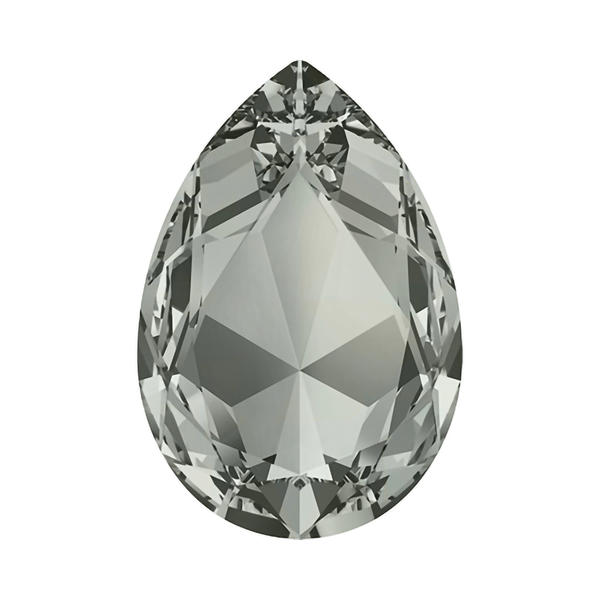 Swarovski Fancy Stones 4327 30 x 20 mm Black Diamond F